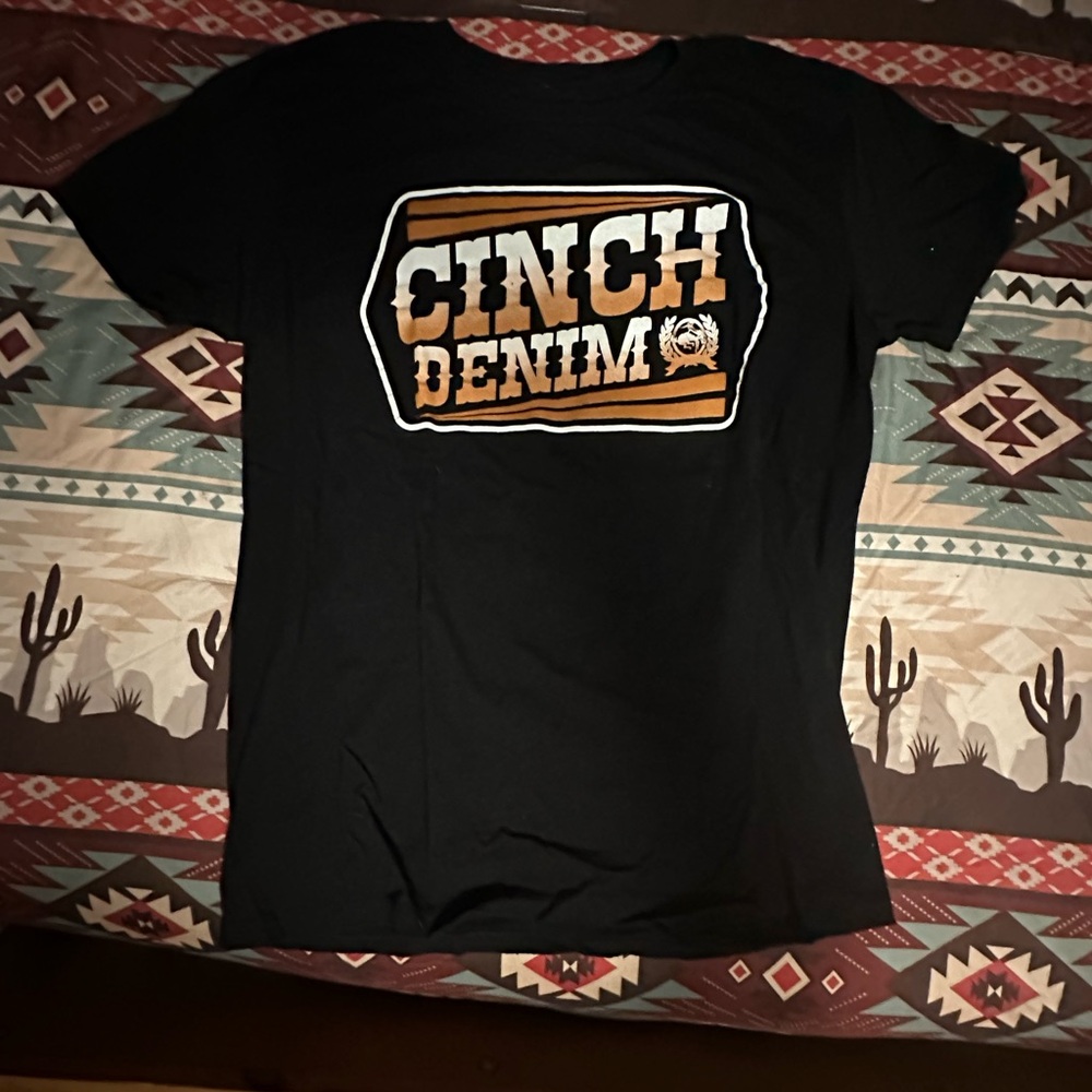 Cinch Denim Black T-Shirt